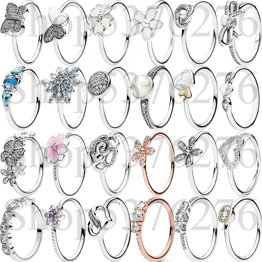 Стерлингового серебра 925 пробы ослепительный цветок ромашки магнолии