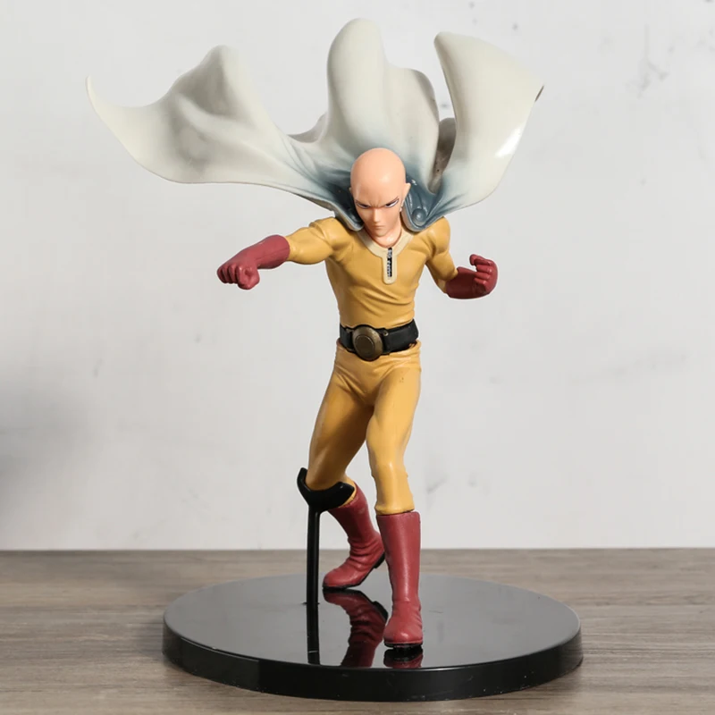 

Фигурка аниме Сайтама DXF из ПВХ One Punch Man, коллекционная кукла в подарок