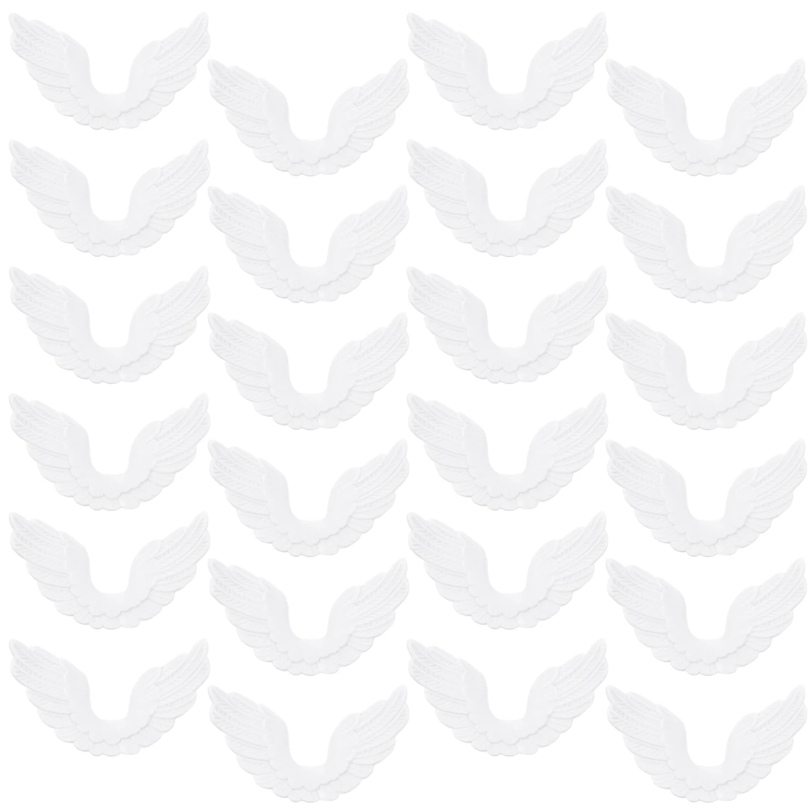 

Diy Christmas Craft Angel Ornament White Wing Mini Ornamentscrafts Tree Anglel Fairypendant Unfinished Decor Props Party