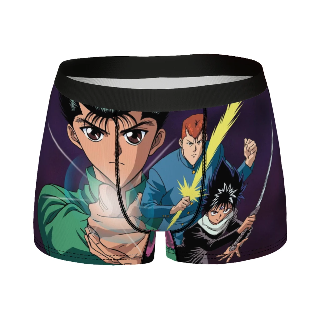 

Hiei is ready to fight Men Boxer Briefs Highly Breathable Underpants Top Quality Print Shorts Gift Idea