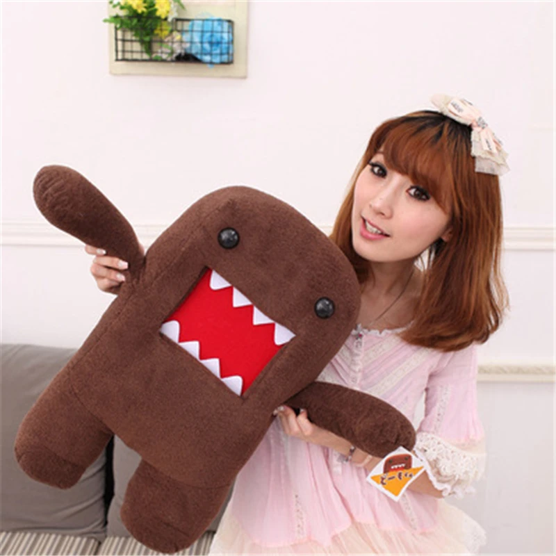 

Kawaii Domo Kun Domokun Boneka Mainan Lembut Lucu Domo-Kun Anime Kartun Mainan Mewah Boneka Isi Lembut Room Decor Hadiah Pacarg