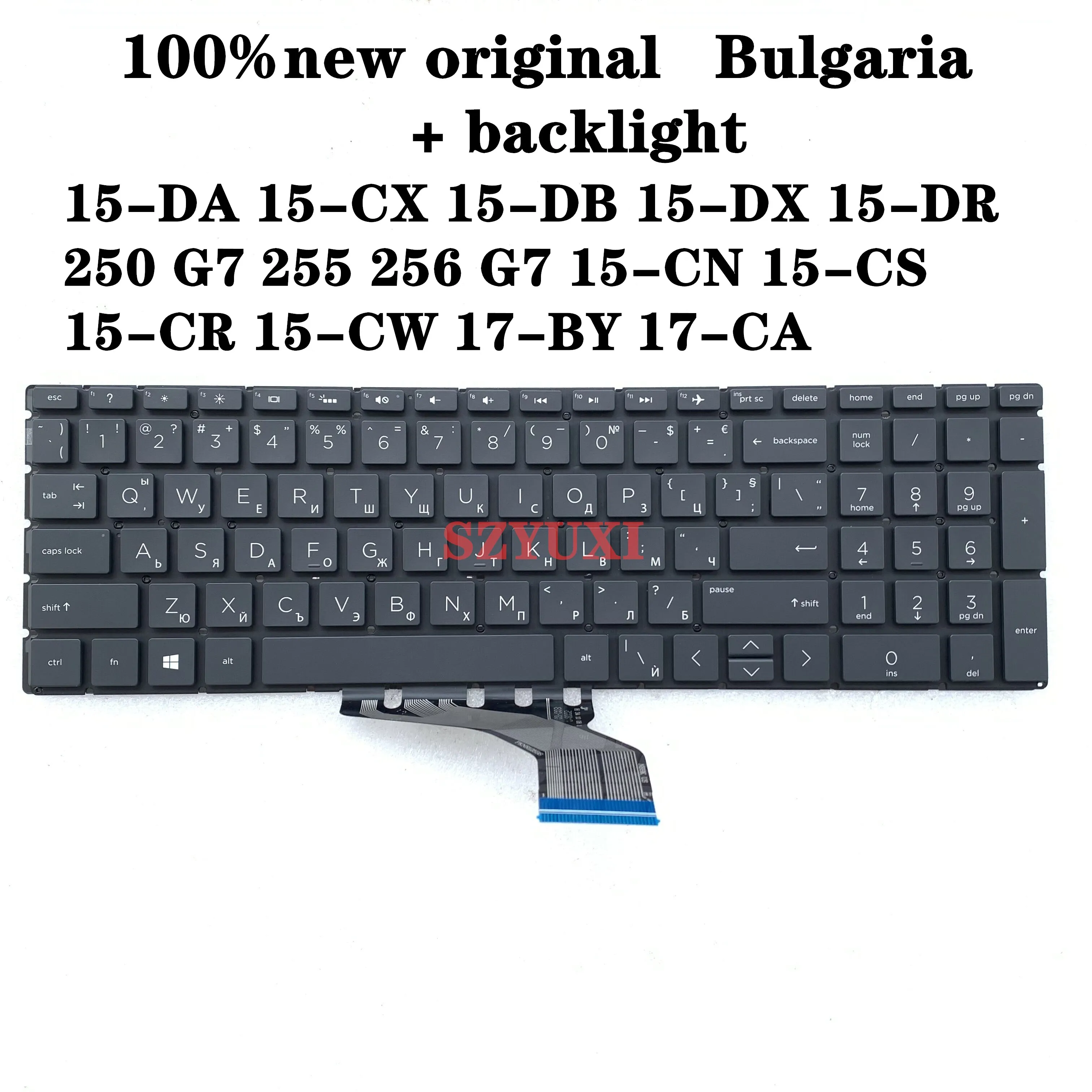 

Бразильская клавиатура для HP Pavilion 15-DA 15-CX 15-DB 15-DX 15-DR 250 G7 255 256 G7 15-CN 15-CS 15-CR 15-CW 17-BY 17-CA