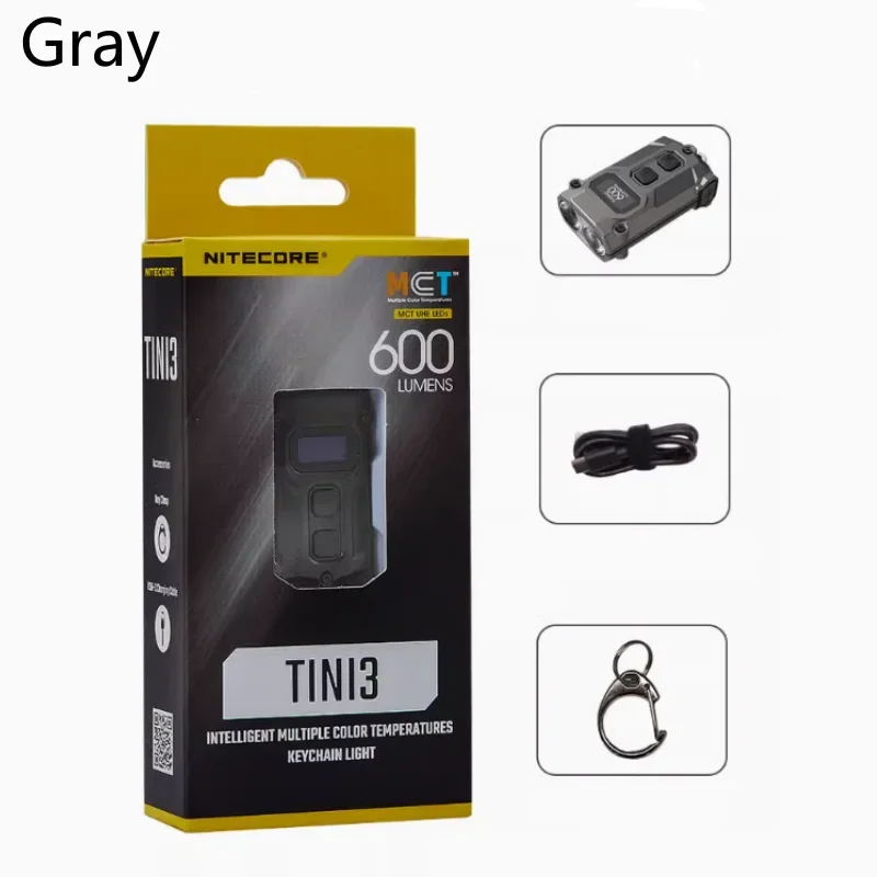 NITECORE TINI3 перезаряжаемый фонарик