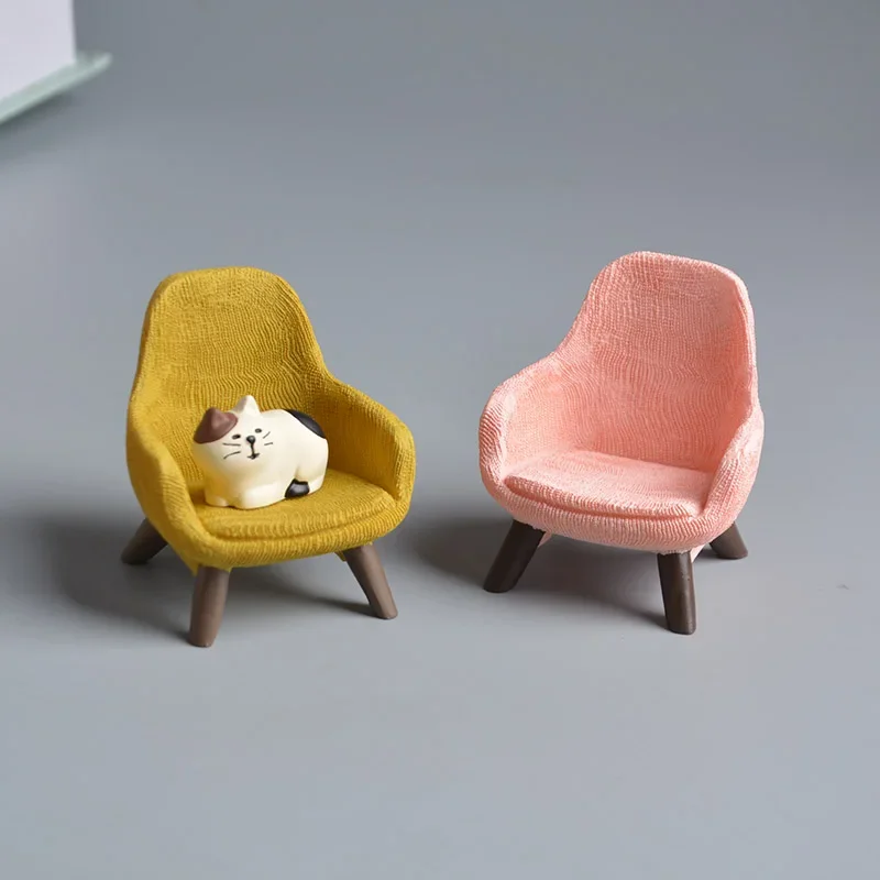 

Статуэтка Животного Koteta Kawaii, украшения из искусственной смолы, коллекция, миниатюры для дома, подарок на день рождения для детей
