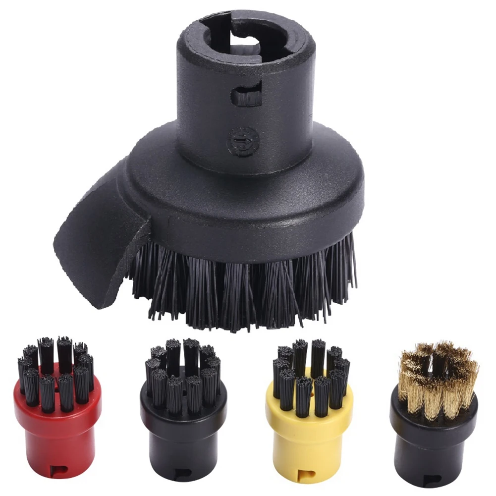 

Steam Cleaner Brush Round Brush with Scraper Attachment for KARCHER SC1/SC2/SC3/SC4/SC5 Steam Cleaner