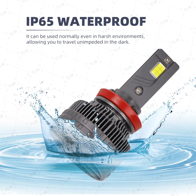 Супер Яркие Светодиодные Автомобильные Фары K13MAX 200 Вт H11 H7 Canbus 9005 9006 HB3