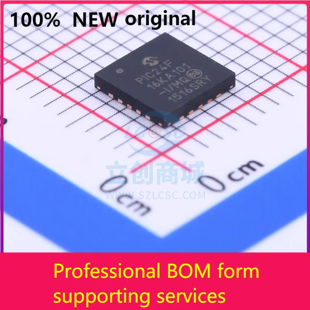 

PIC24F16KA101-I/MQ PIC24F16KA101-I/MQNew original IC chip 100% original
