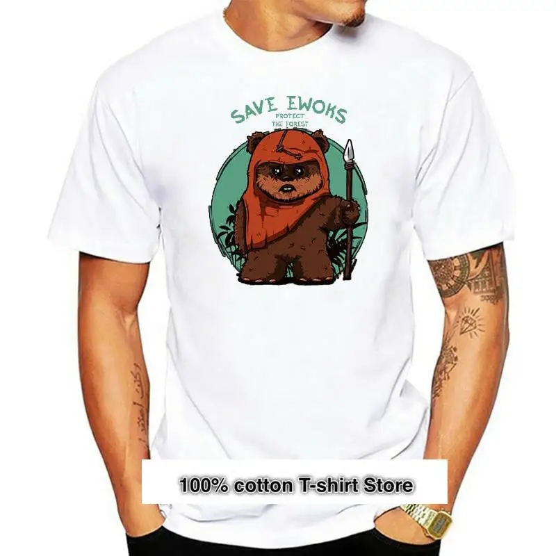 

New Save Ewoks Forest-Camiseta para hombre, talla S-2XL