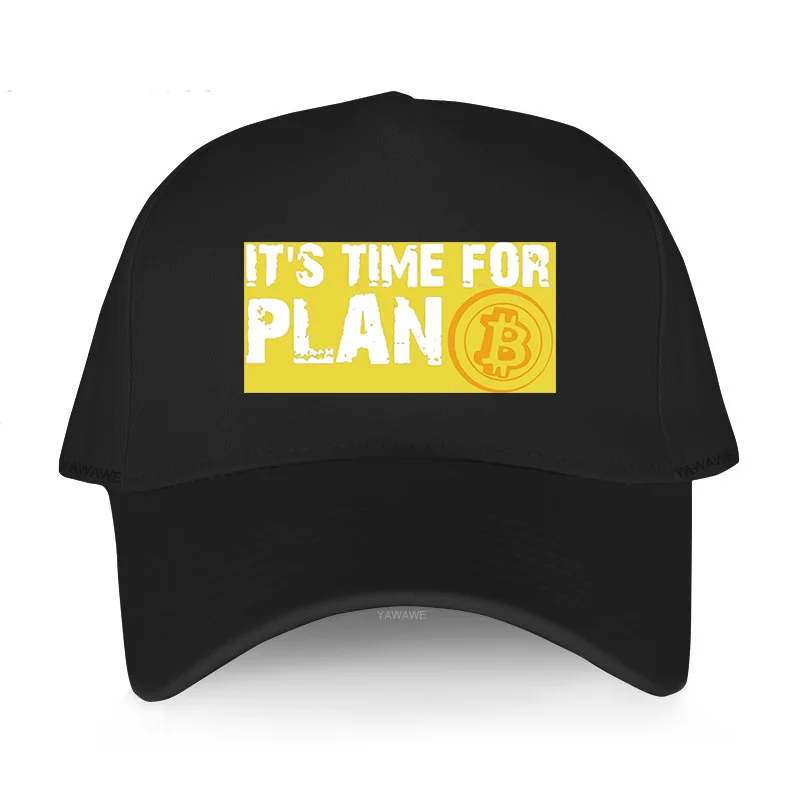 

Baseball cap sunmmer Hats unisex It's Time For Plan B Bitcoin BTC Crypto Currency Cryptocurrency Blockchain classic man caps