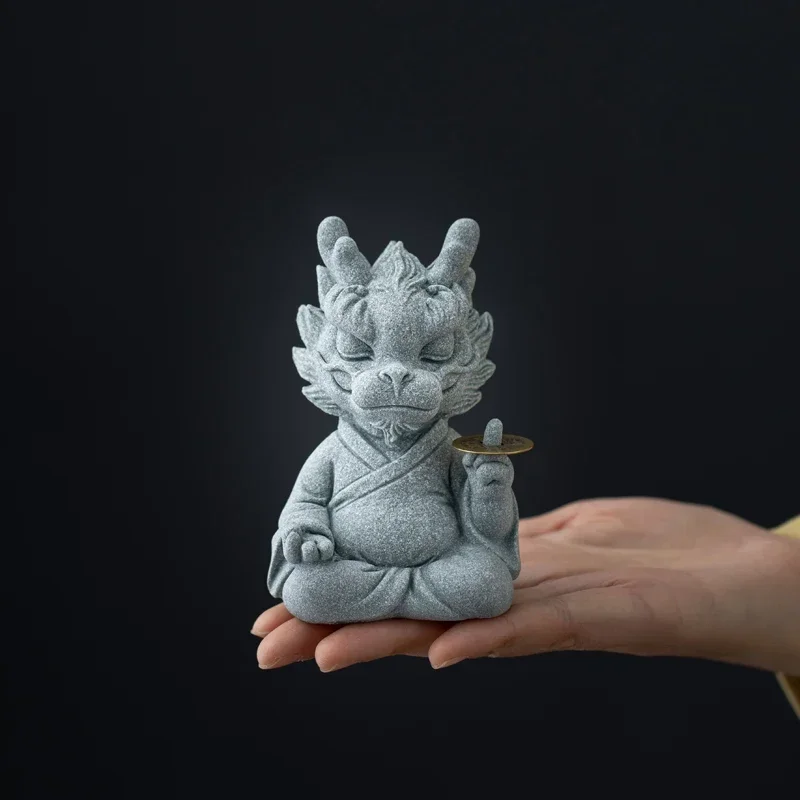 

Зеленый керамический дракон Цилин для чая JINGDE CERAMICS