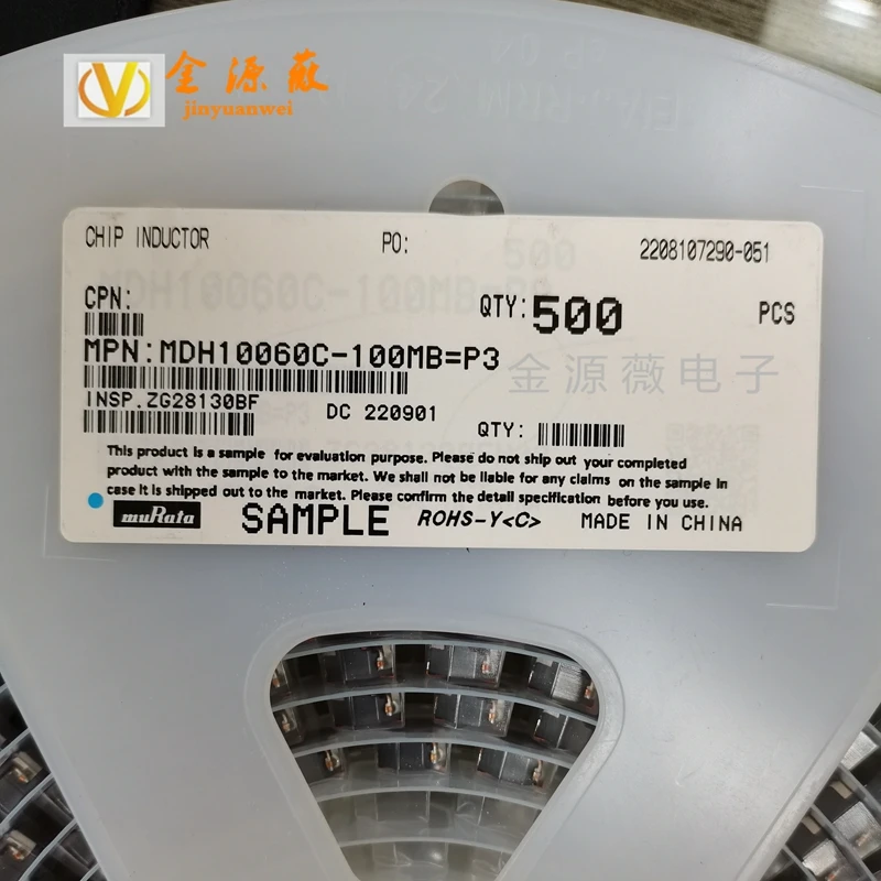 MDH10060C-100MB = P3 бренд: muRata Описание: индуктор общего назначения, 10UH, 20%, 1 элемент, ферритовый сердечник, SMD, 4039 (art.: 3920c8f706ced) - 3920c8f706ced