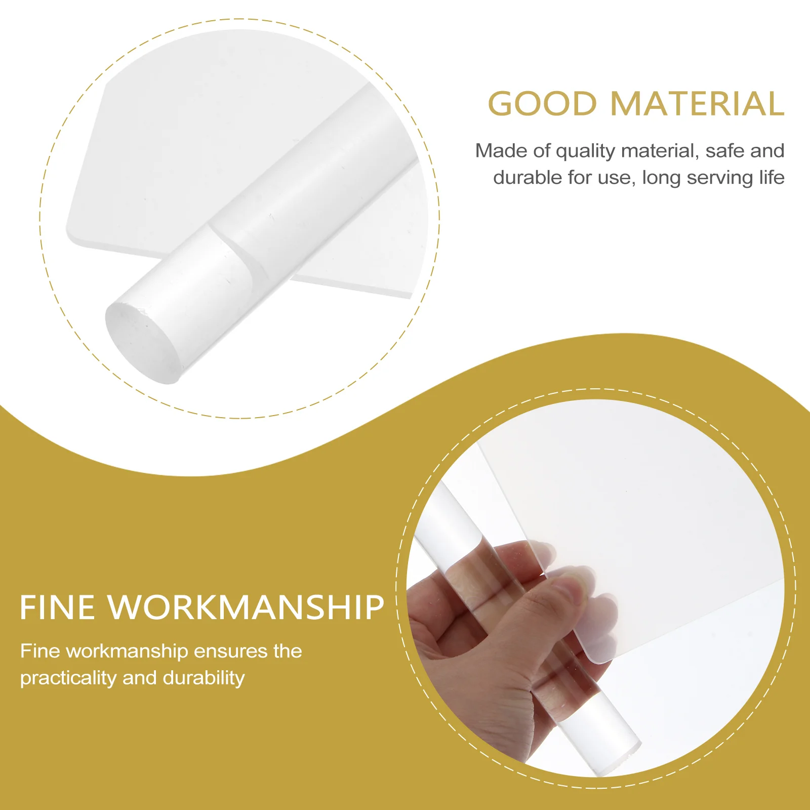 2 шт. принадлежности для полимерной глины инструменты моделирования ролик бара