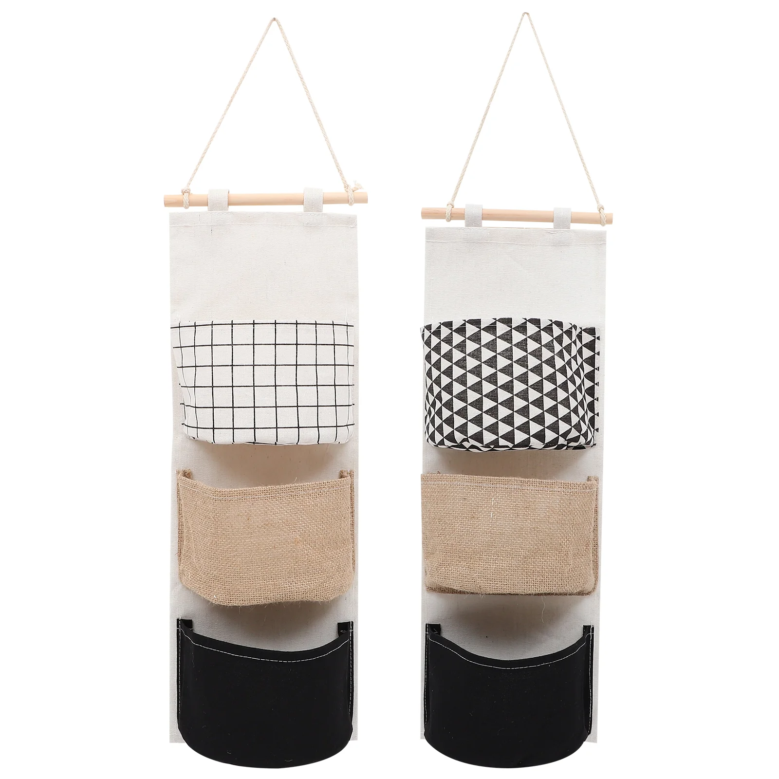 

Wall Mounted Storage Bag Hanging Closet Organizer Bedroom Baskets Organizing Door Wardrobes