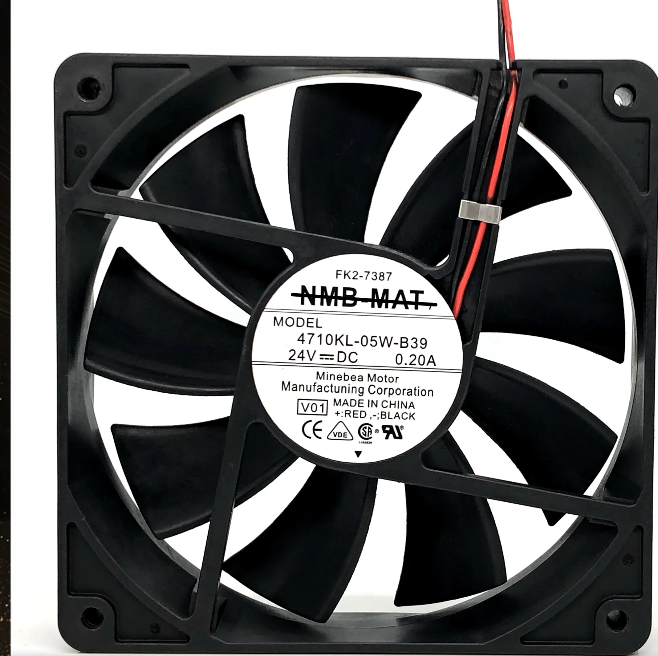 Оригинальный новый 100% рабочий 4710KL-05W-B39 12025 24 в а 12 см сигнал о банкетке инверторный охлаждающий вентилятор