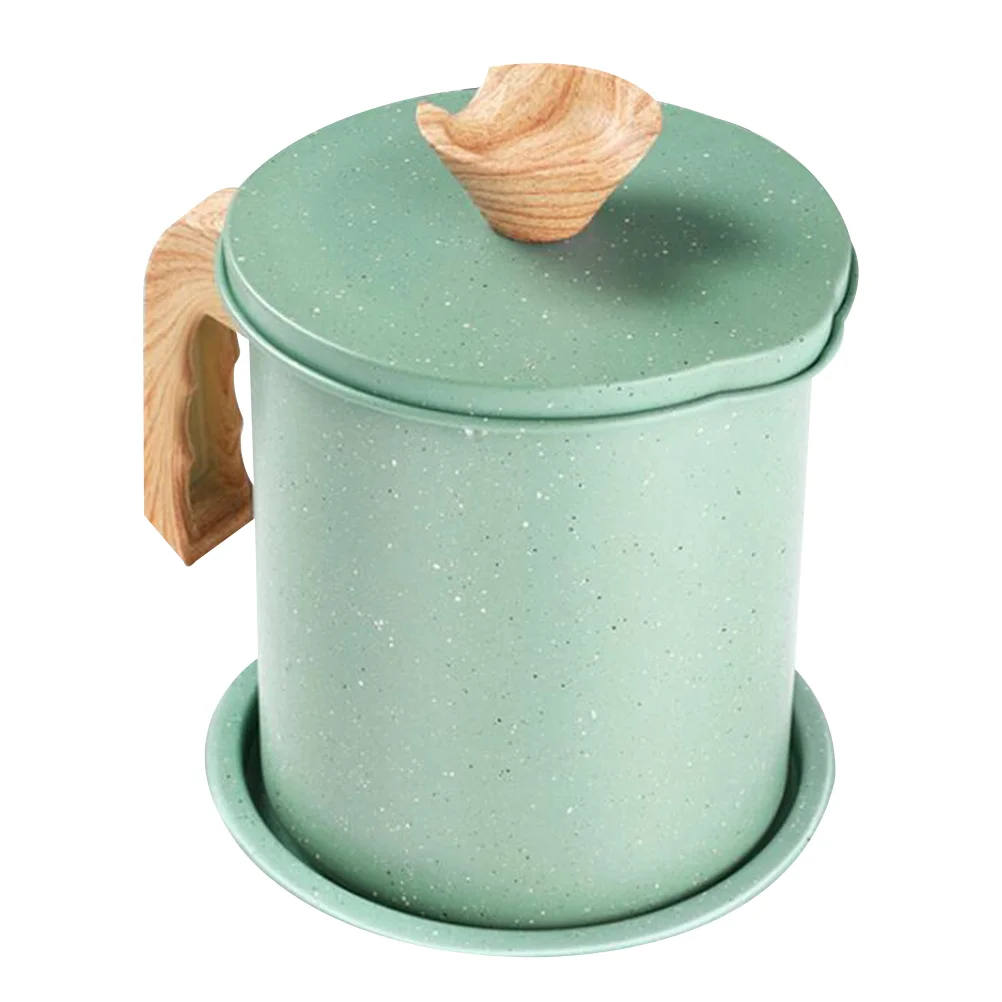 

1 шт., кухонный масляный горшок, бытовой инструмент для масляного фильтра из нержавеющей стали (1,4 л)