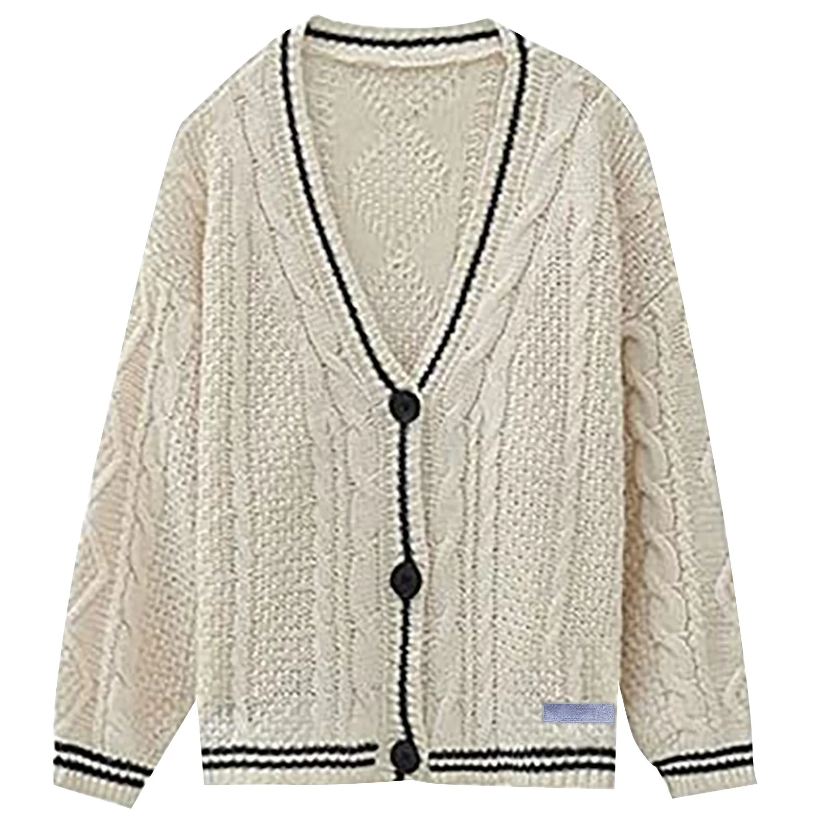 

Women's Long Sleeves Cardigan Carabiner Open Front Casual Lightweight Knit Batwing High Quality Sweater Coat Fast Shipping Beige