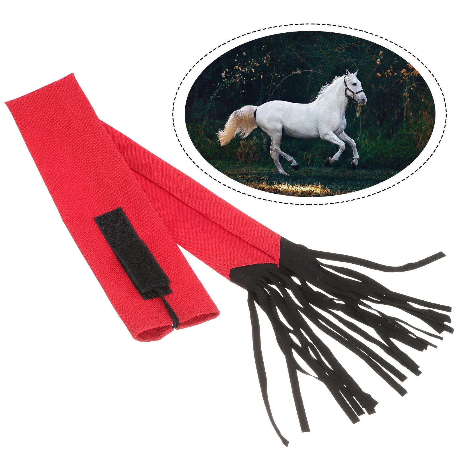 

Horse Tail Decor Anti-dirty Bag Cover Bags Non-woven Fabric Farm Supplies Protective Grooming Tools Cattle Tails Holder