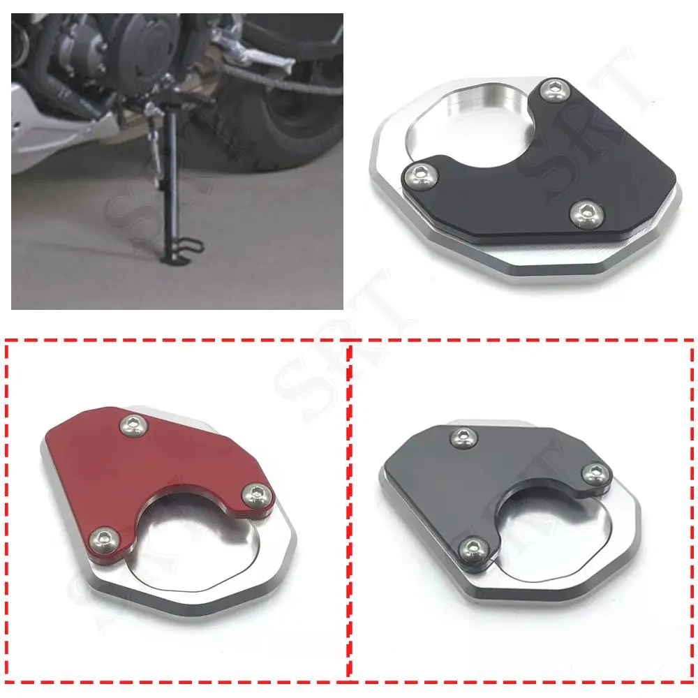 For Trident 660 Trident660 Motorcycle Accessories Side parking Kickstand Support Plate Extension Pad trident660 2021 2022