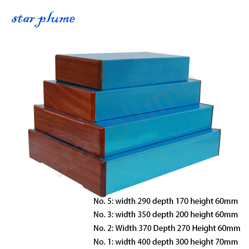 Алюминиевый усилитель мощности 400*300*70 мм