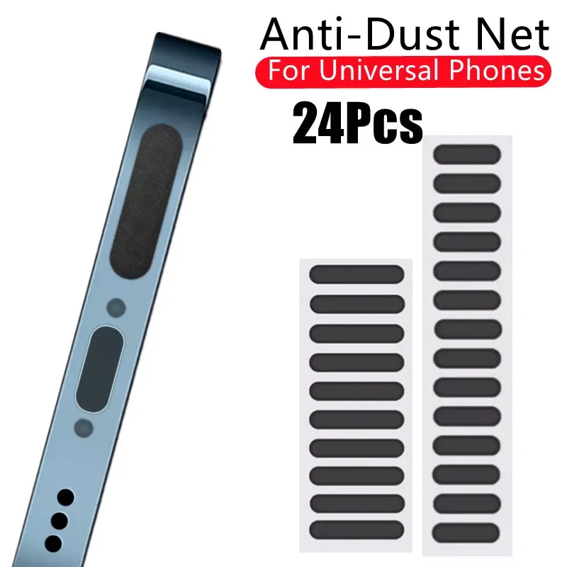 

10/14 Pcs Universal Mobile Phone Speaker Dustproof Stickers Dust Cover Earpiece Handset Net Trumpet Dustproof Net Accessories