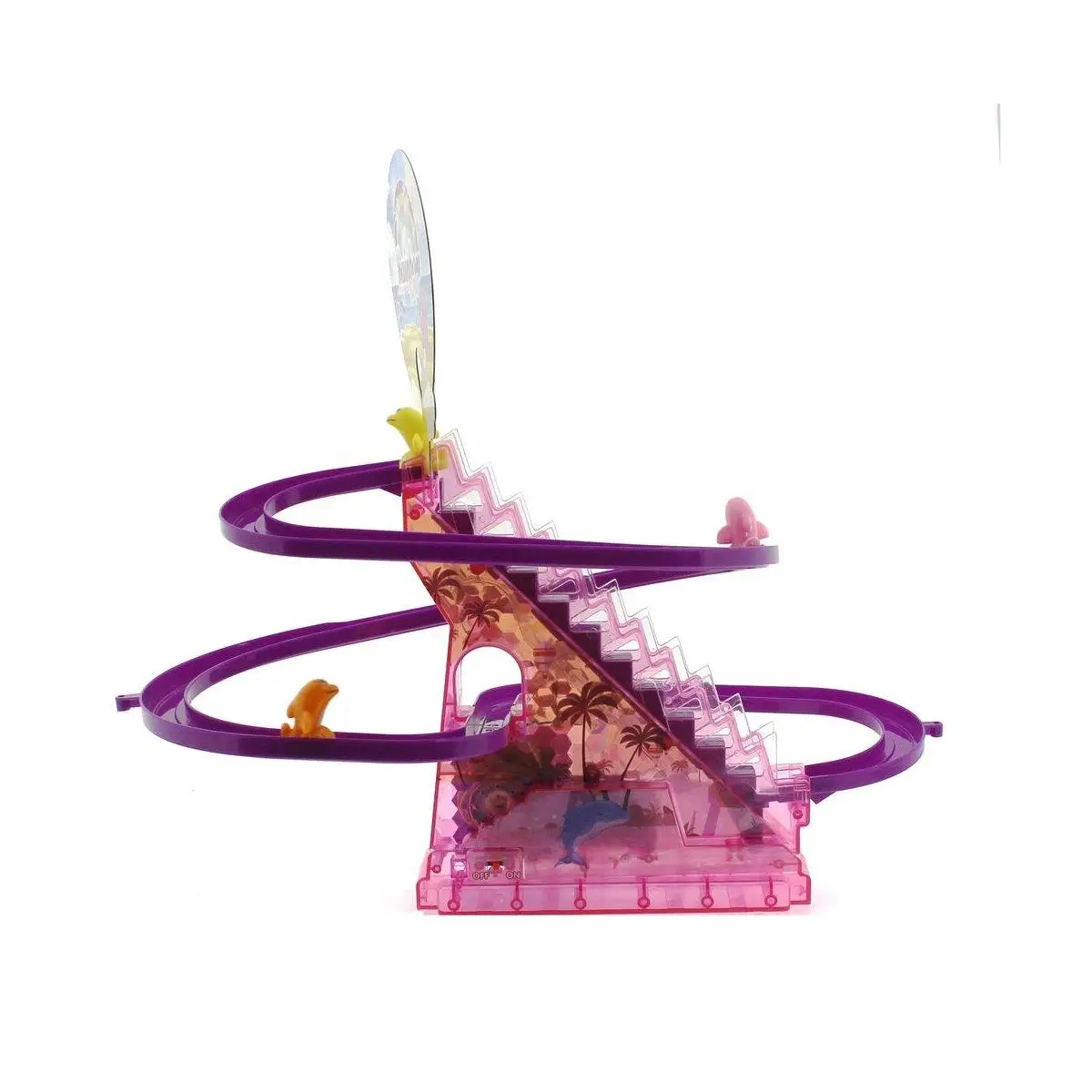 Бренд: мега-игрушка 8940A Mega радужная цветная музыкальная горка Категория: