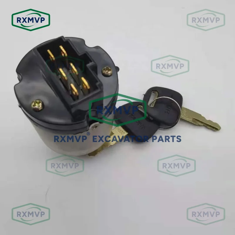 Для Hitachi ZX EX 4477373 переключатель зажигания с 2 ключами подходит для экскаватора