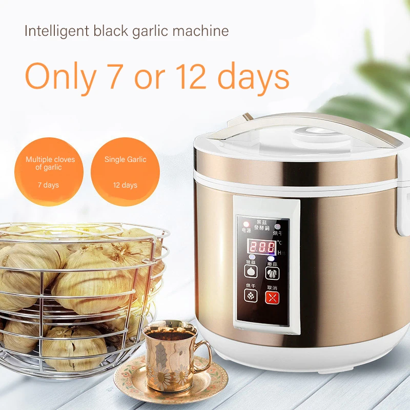 

5L/6L Automatic Black Garlic Fermenter Home DIY Fermentation Pot Manufacturer 110V 220V Black Garlic Fermenter