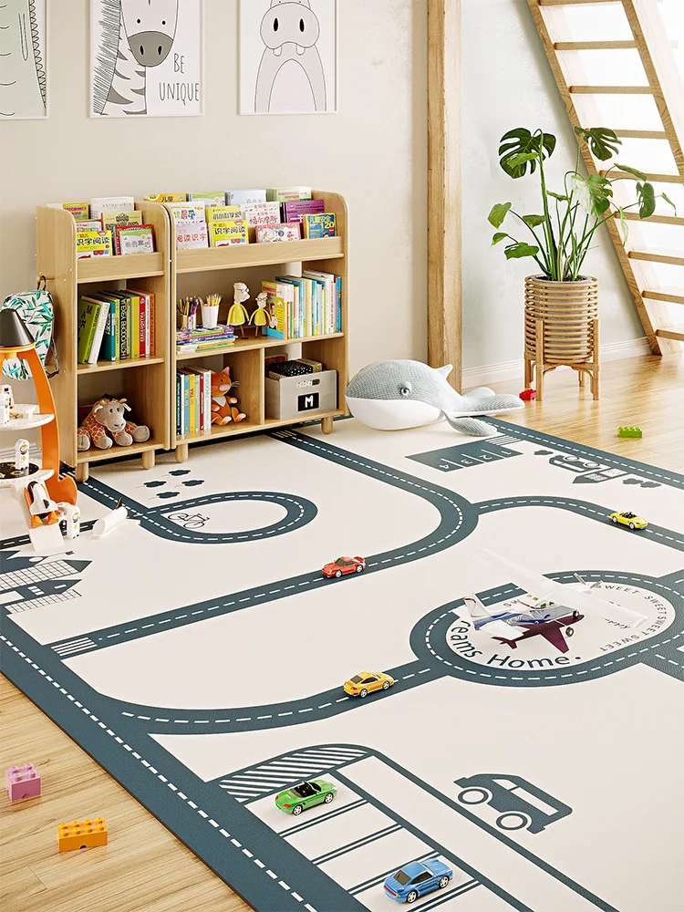 

3D Printing Children's Carpet Floor Mats Bedroom Children's Room Boys Game Blanket Crawling Mat Living Room Carpet Washable