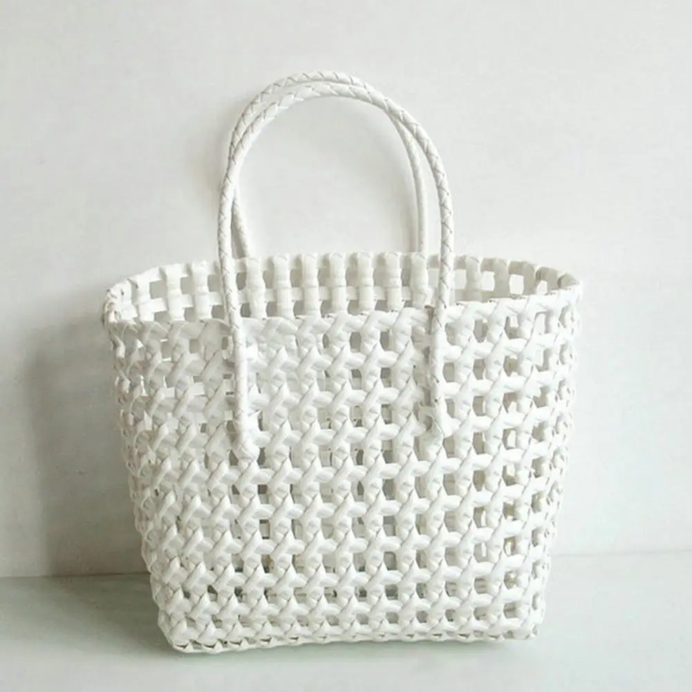 

Корзина для покупок многофункциональная пляжная сумка легкая большая емкость удобная ручка корзина для покупок ручной работы