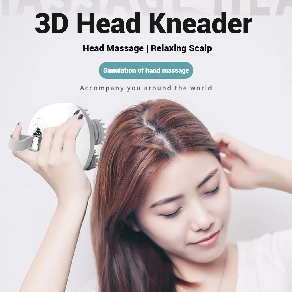 Электрический массажер для головы Oyeal спа Masajeador Electrico Relax антистресс массаж тела