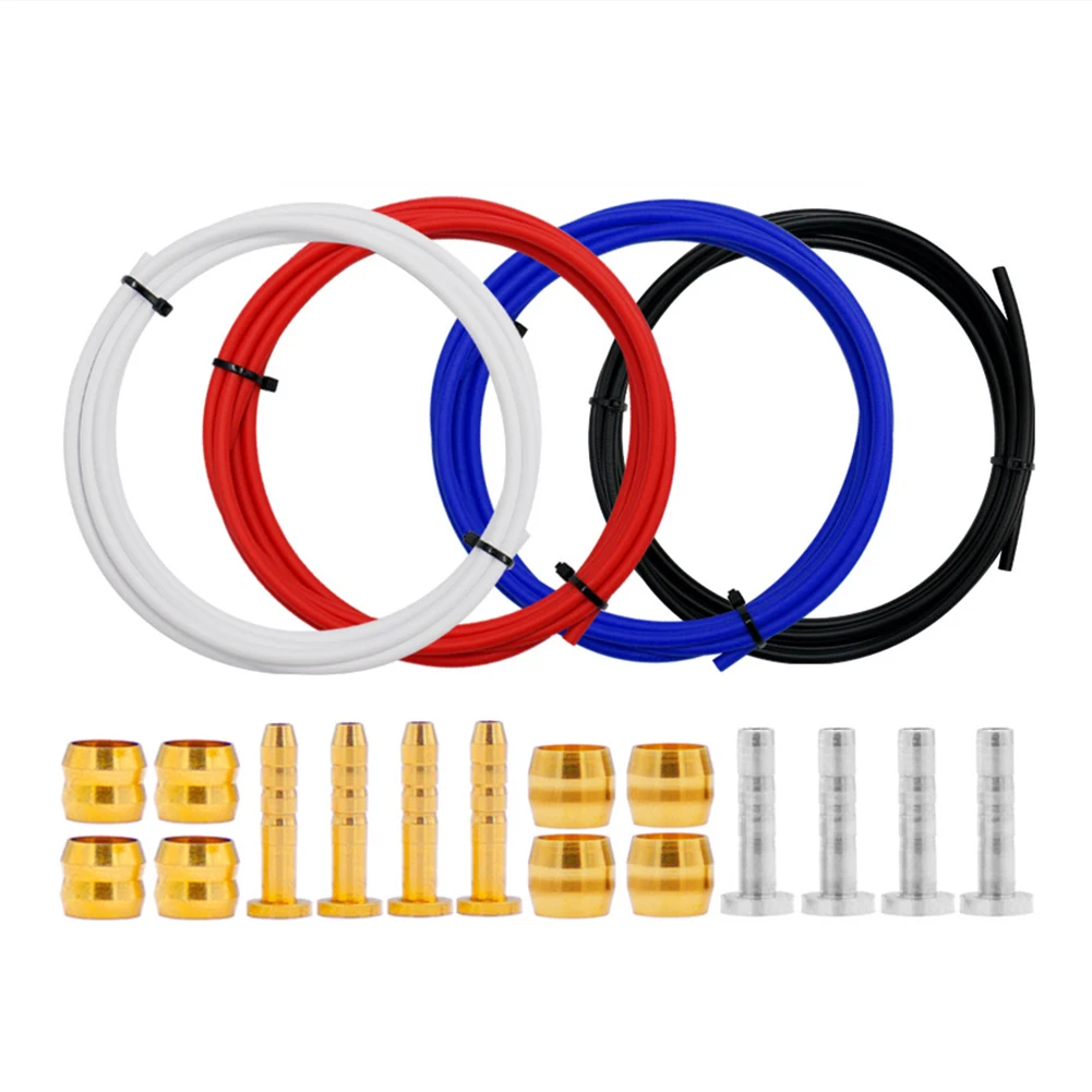 

Bike Hydraulic Disc Brake Cable SM-BH59/BH90 Wear Resistance Universal Olive Disc High Pressure Oil Hose Connector Insert Set