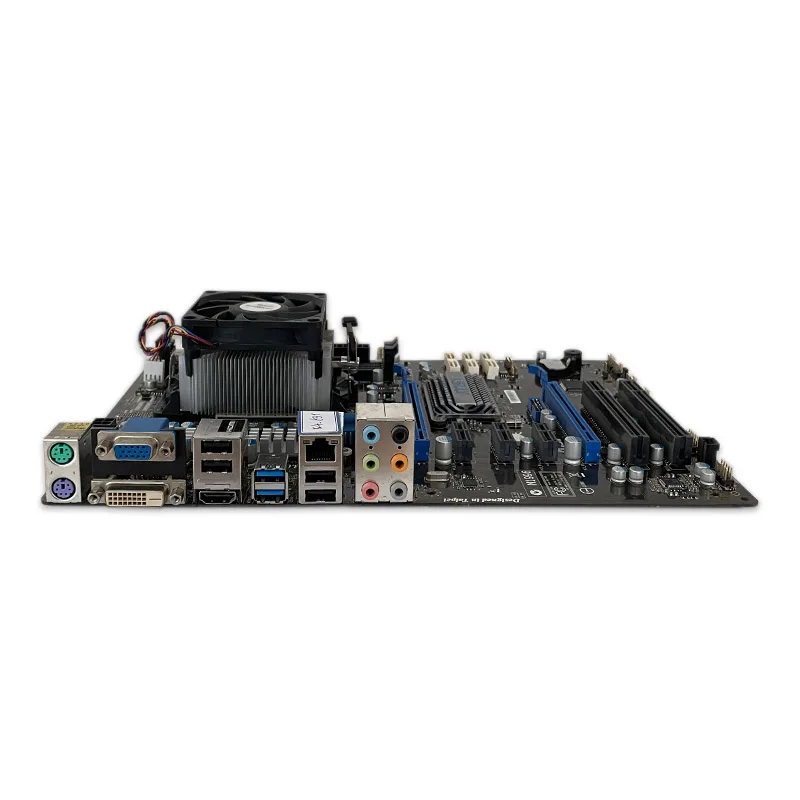Материнская плата MSI A75A-G35 Использует чипсет AMD A75 FCH разъем FM1 поддерживает новый