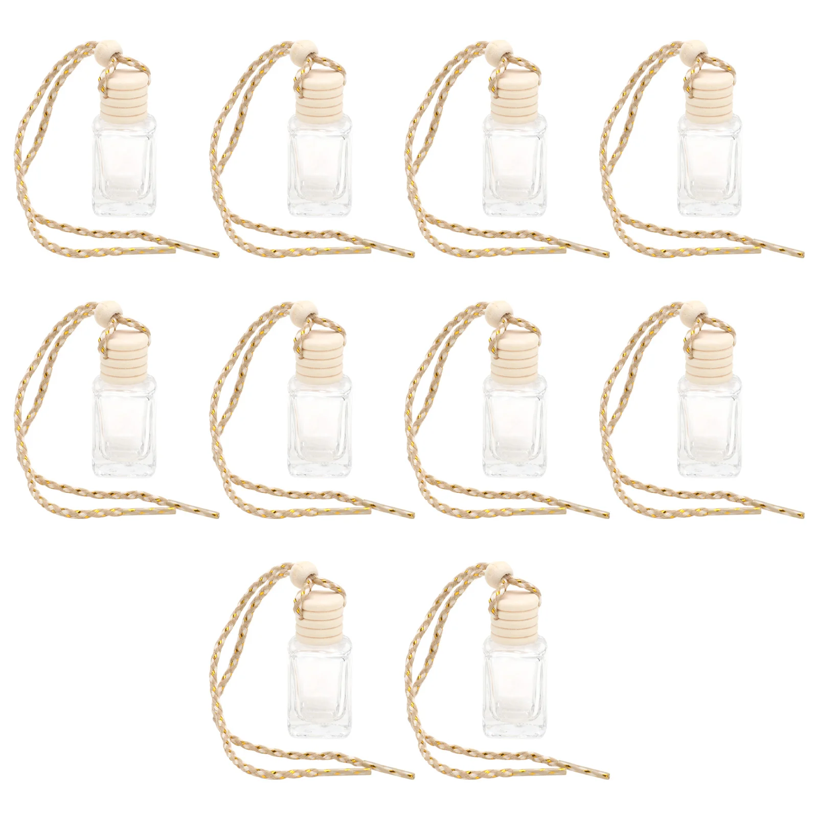 

Car Bottle Diffuser Perfume Hanging Empty Freshener Bottles Air Ornament Pendant Oil Essential Refillable Decor Aromatherapy