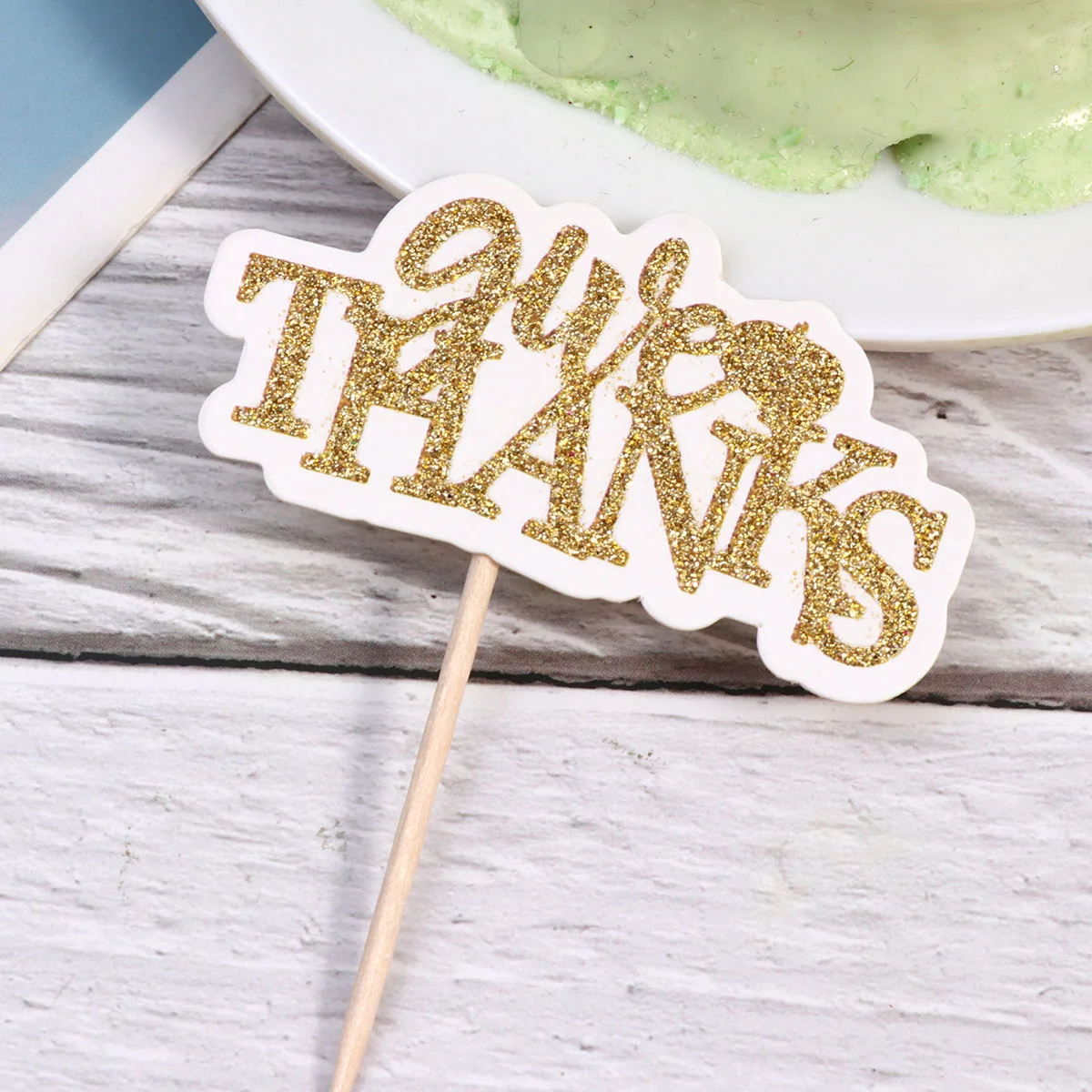 

Thanksgiving Picks Cupcaketopper Turkey Party We Thanks Decorating Decorations