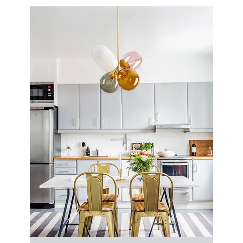 

LED pendant lamp Nordic Modern Creative Home Decor Dimming Hanging Bedroom Living Room Indoor Children hang light