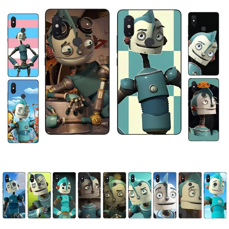 

Diseny blue sky Robots Phone Case for Xiaomi mi 8 9 10 lite pro 9SE 5 6 X max 2 3 mix2s F1