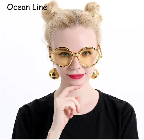 

Disco Earring Glasses 4 Pcs Ergonomic Design Practical Products