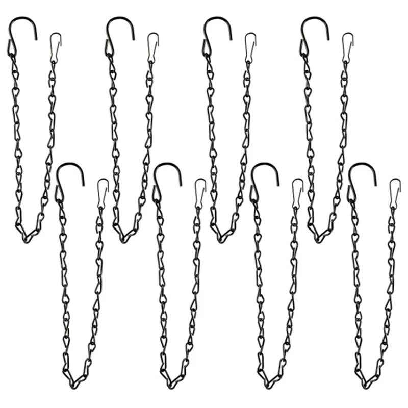 

8 шт., подвесная цепь для сада, 19,7 дюйма