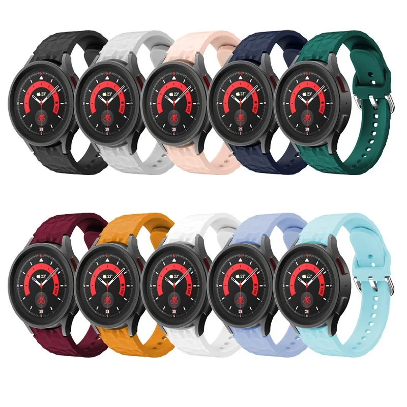 Sports Silicone Strap For Samsung Galaxy Watch 5/4 44mm 40mm Watch 4 classic 46mm 42mm Bracelet Galaxy Watch 5 pro 45mm Band