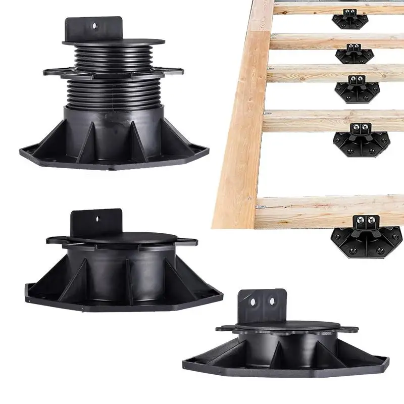 

Stilt Bearing For Patio Plates Height Adjustable Plate Pedestal Bearings Adjustable Feet Terrace Bearing Plate Bearing