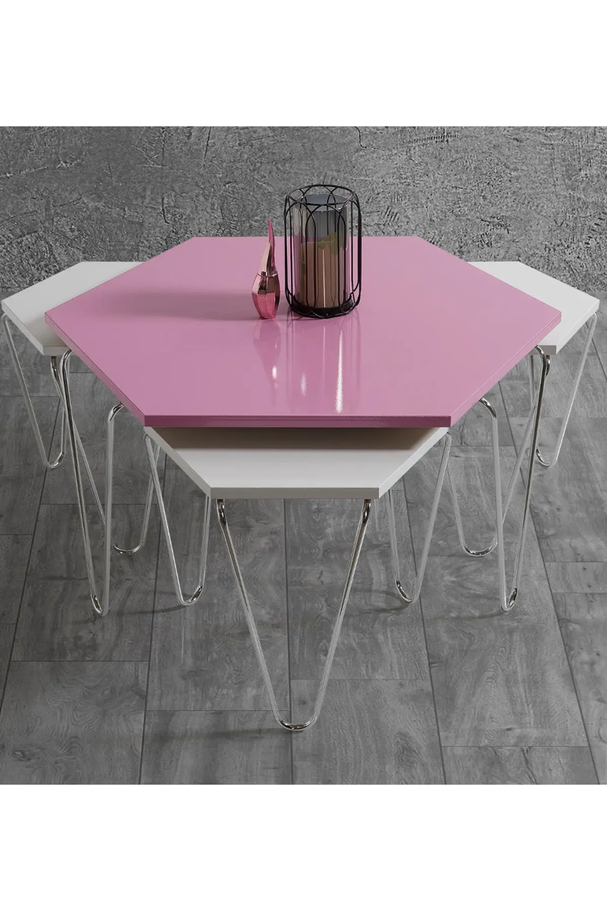 

Modern Pyramid Medium coffee table-Zigon coffee table (Set Suit) coffee tables table basse furniture living room table