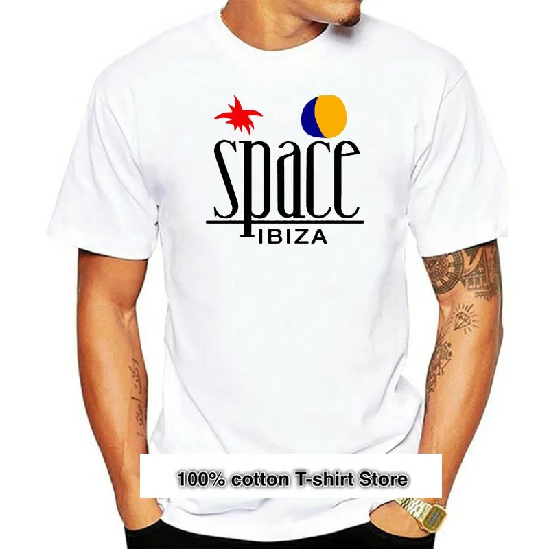 

Camiseta Unisex Vintage de Space Ibiza para mujer, a la moda ropa de calle, Pacha, casa y discoteca, Isla Blanca, 669