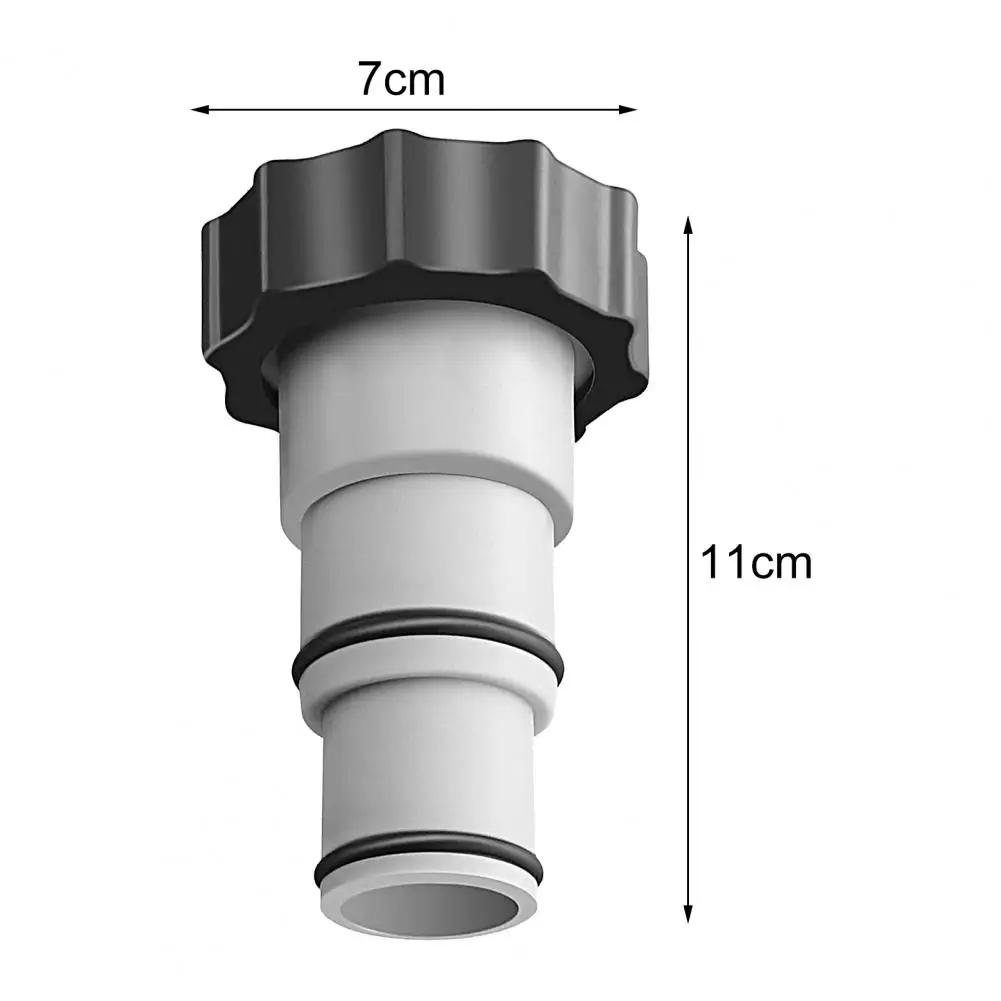 

Полезный плунжерный клапан для бассейна дренажный адаптер с резьбовым адаптером