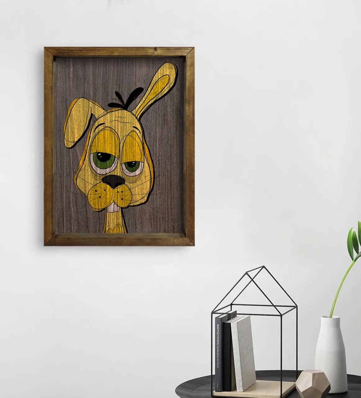 

Рама из натурального массива древесины, 45x65 см-1