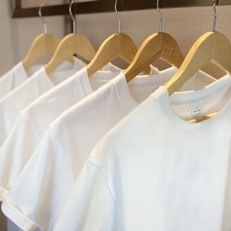 Универсальная однотонная женская футболка повседневный свободный крой короткий