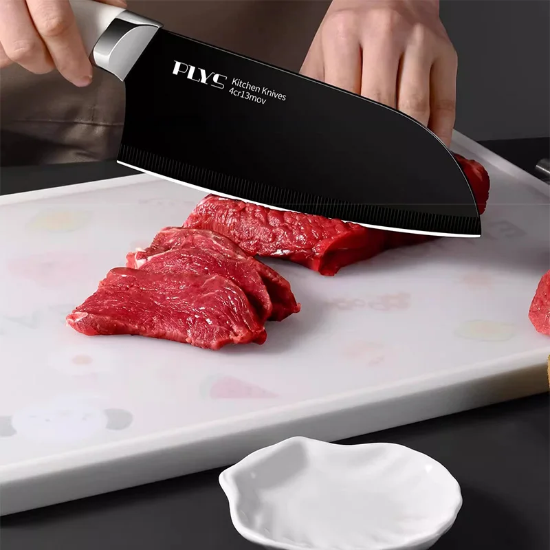 Набор ножей из нержавеющей стали для кухни полный набор бытовых заостренных