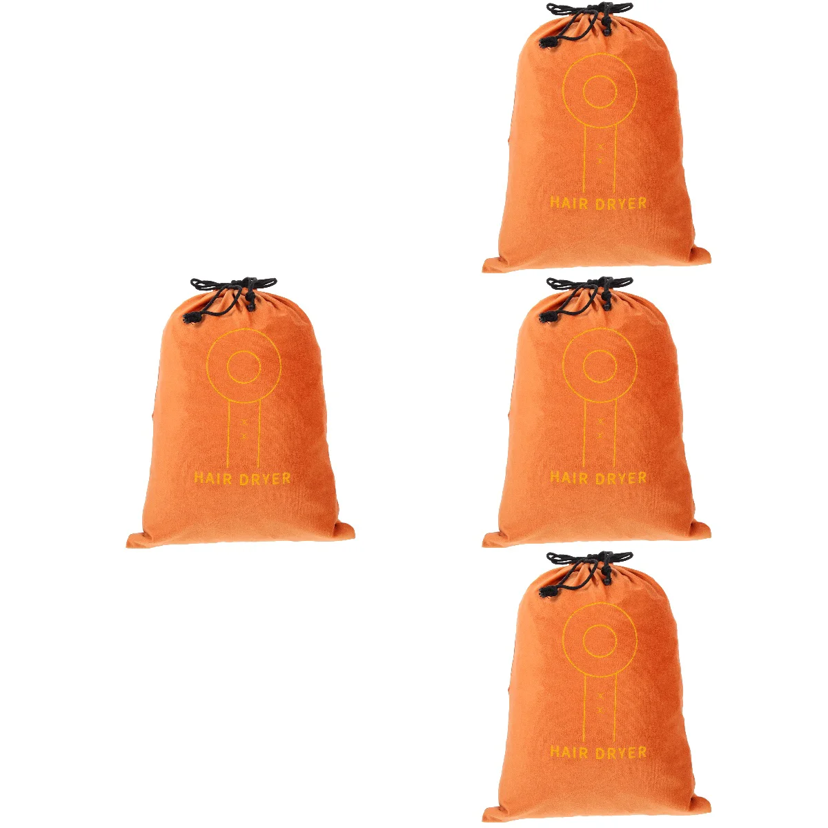 

4x For For Hair Creative Storage Bag Hair Dryer Carrying Bag for Home Storage Hotel