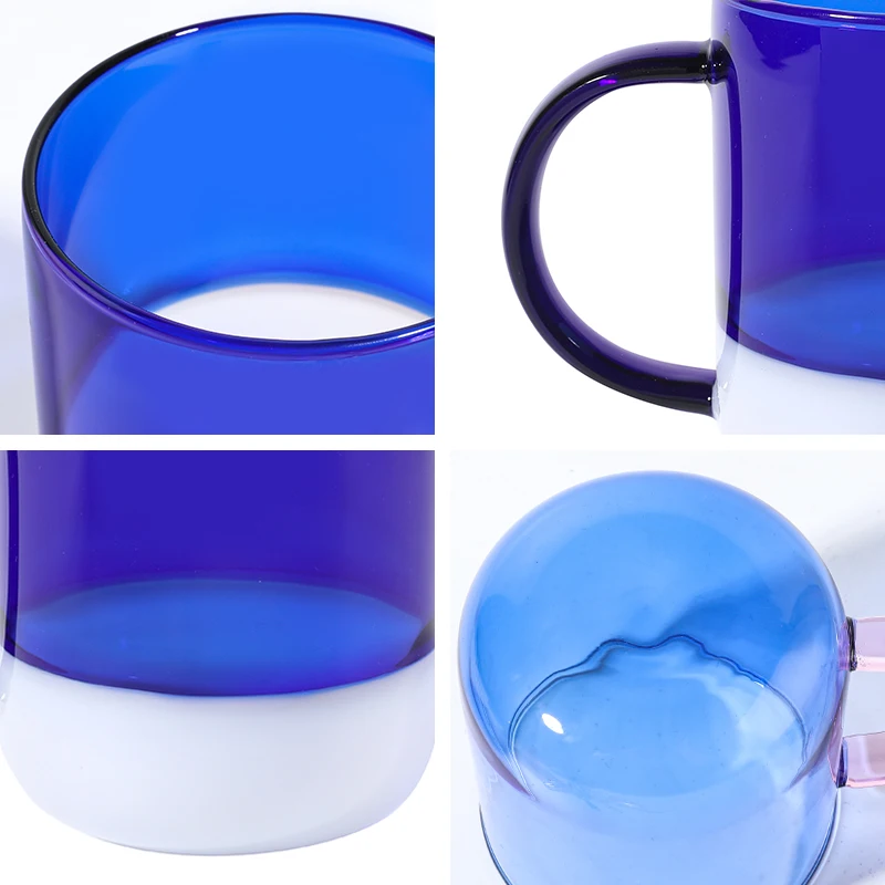 Стеклянная Кружка из боросиликатного стекла термостойкая стеклянная чашка