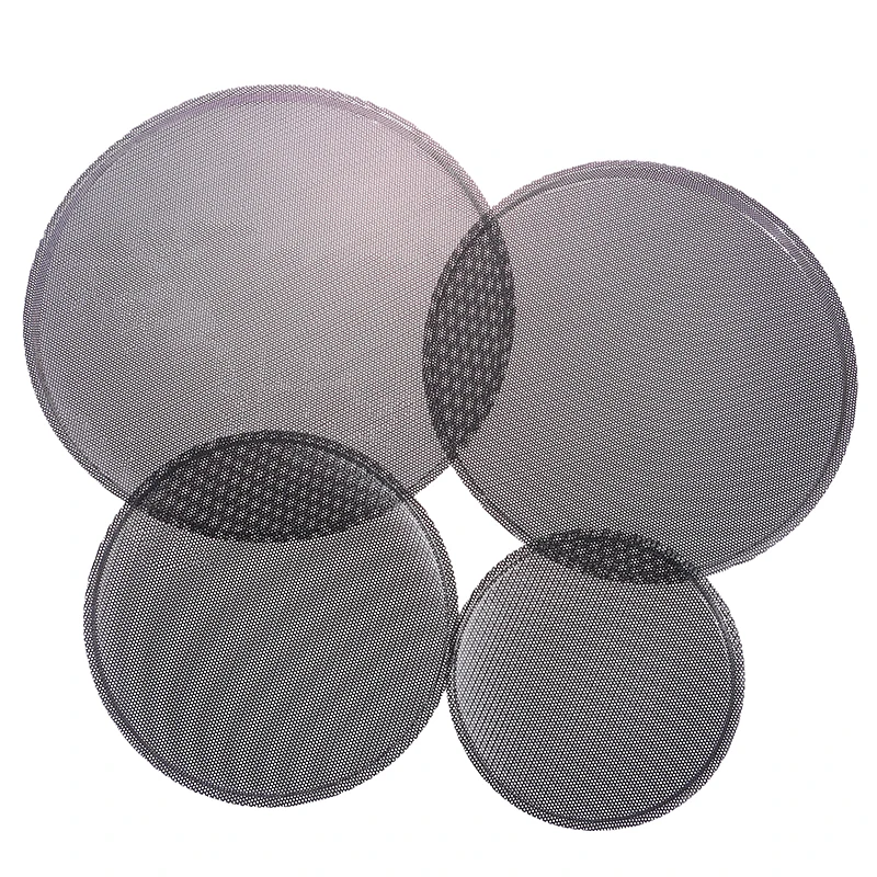 Защитная сетка для автомобильных динамиков круглая металлическая решетка