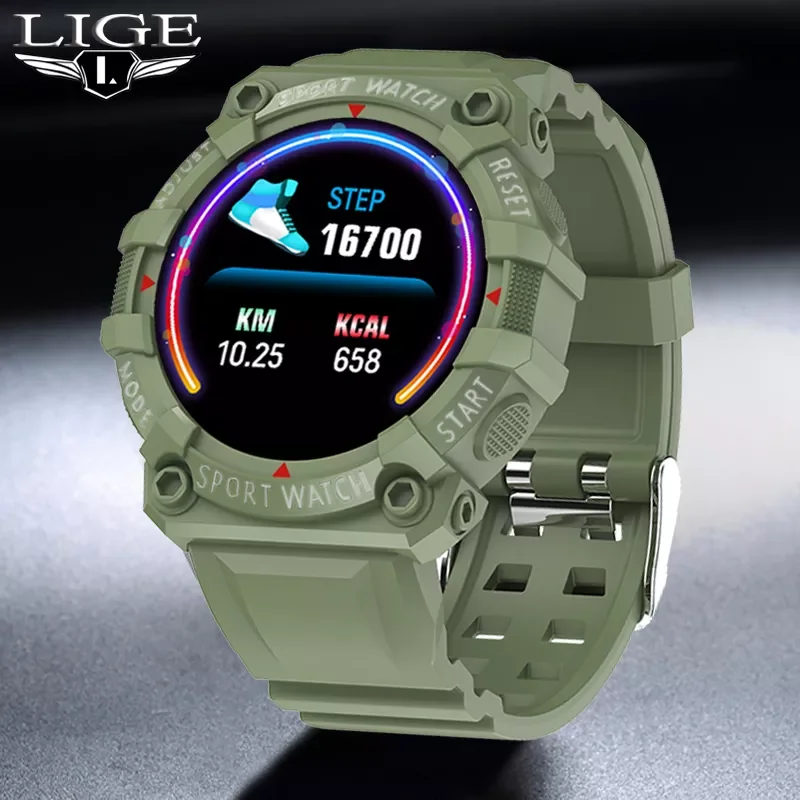 

LIGE New smartwatch Digital Watch Men Sport Watches Electronic Male Wrist Watch For Women Smart Watch Waterproof For Android iOS